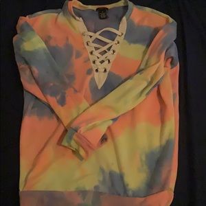 Tie Die Long Sleeve Shirt
